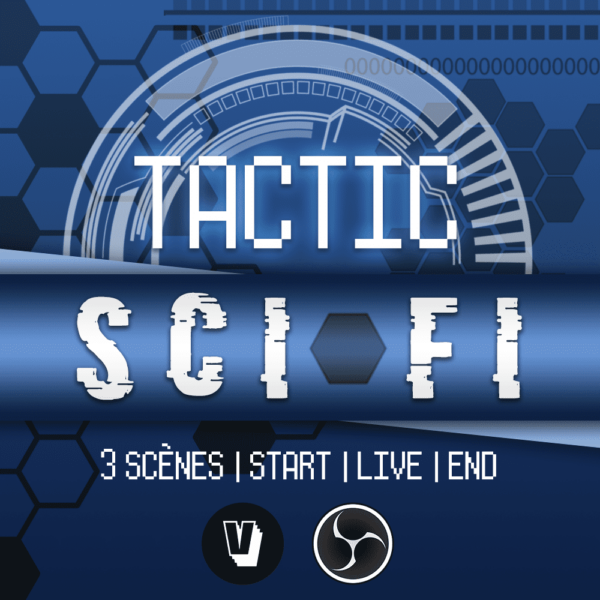 OVERLAY TACTIC SCI-FI (Bleu)