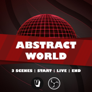 OVERLAY ABSTRACT WORLD (Rouge)